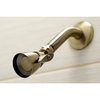 Kingston Brass KB233ACLAB Three-Handle Tub and Shower Faucet, Antique Brass KB233ACLAB